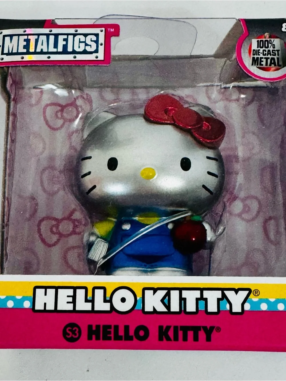 Hello Kitty Trio MetalFigs - Silver, Pink & Purple Accents